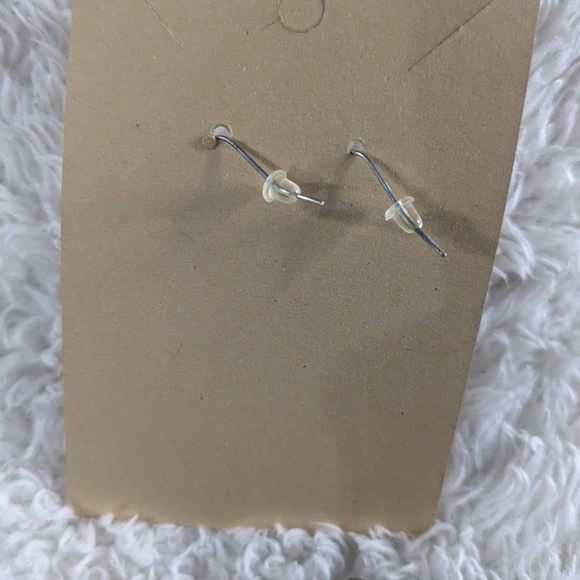 Jewelry Set.  Wooden, Beaded Necklace and Earrings. Brown. NWOT. - Picture 4 of 9